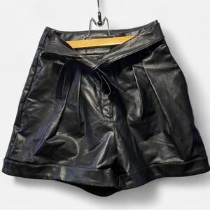Express Black High Waist Shorts